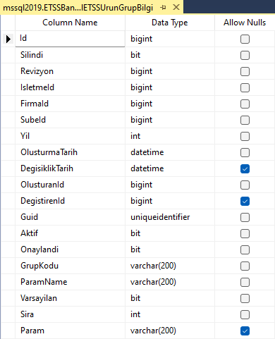 TblETSSUrunGrupBilgi